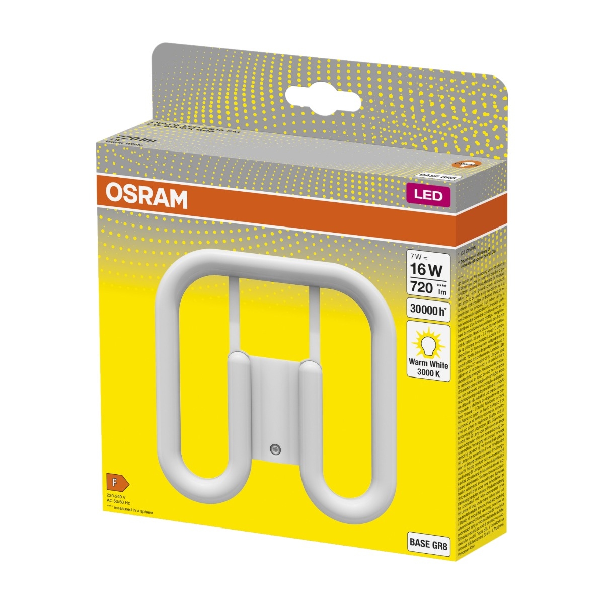 Osram Dulux GR8 7W 3000K LED-pære billede 3
