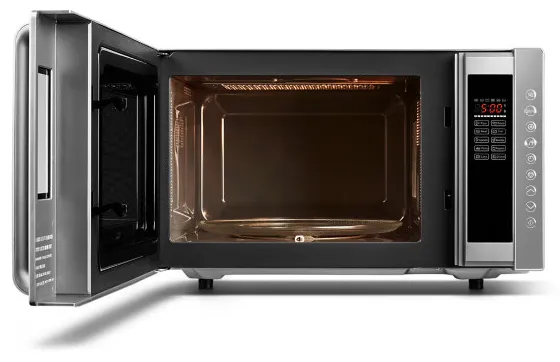 MEDION MD 17495, Bordplade, Kombination mikroovn, 23 L, 800 W, Indbygget skærm, LCD billede 2
