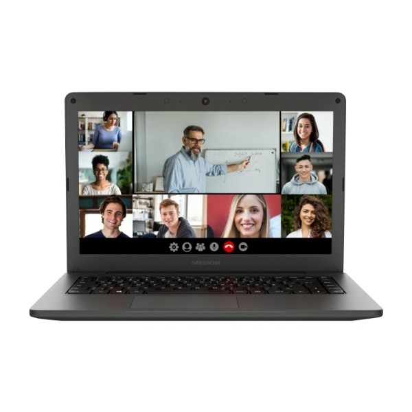 Medion E14409, sort 14" bærbar PC billede 1