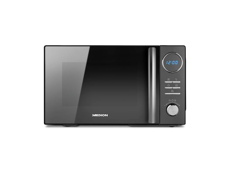 MEDION MD 11493, Bordplade, Kombination mikroovn, 23 L, 900 W, Indbygget skærm, Knapper, Dreje