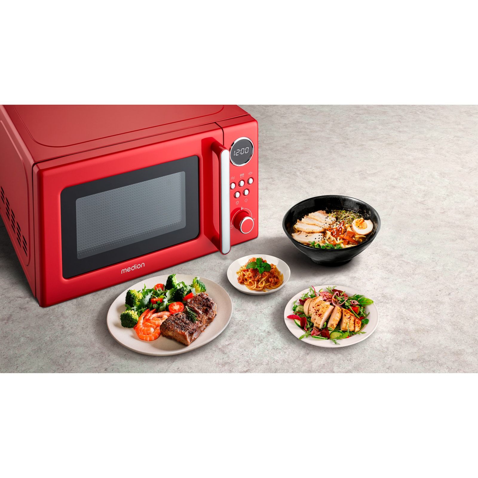 Medion MD15000 Retro (red) billede 2