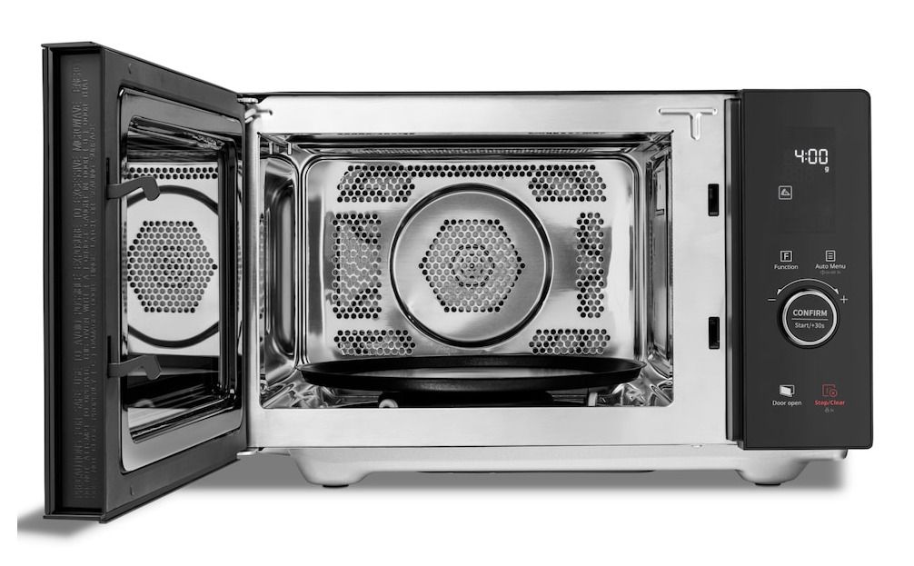 Medion MD 12041 4 i 1 mikrobølgeovn med grill 25L 900W/2100W 10 effektniveauer, timer billede 4