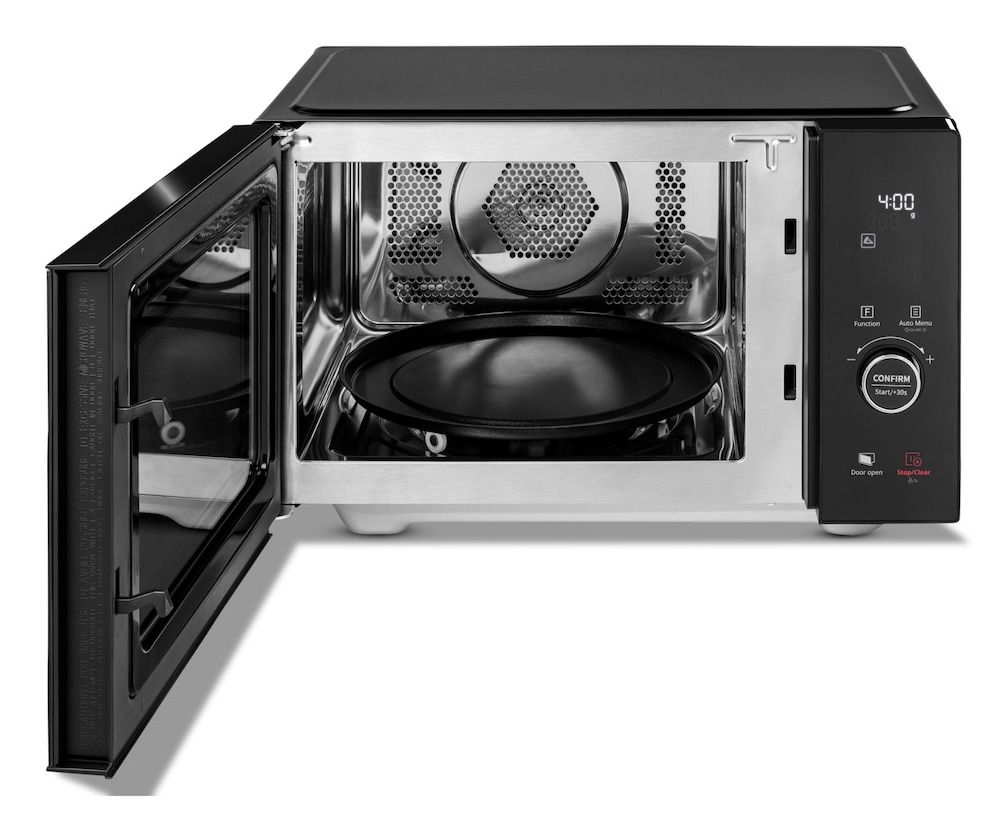 Medion MD 12041 4 i 1 mikrobølgeovn med grill 25L 900W/2100W 10 effektniveauer, timer billede 2