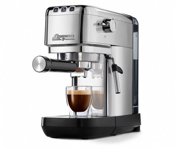 Tchibo Lapressa, Espressomaskine, 0,98 L, Malet kaffe, 1300 W, Rustfrit stål