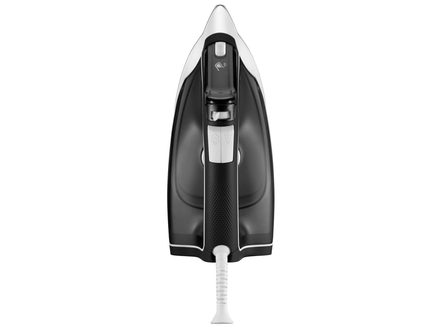 Rowenta Effective DX1530, Tør & dampstrygejern, Rustfri strygesål, 2 m, 100 g/min, Sort, Hvid, 30 g/min billede 3