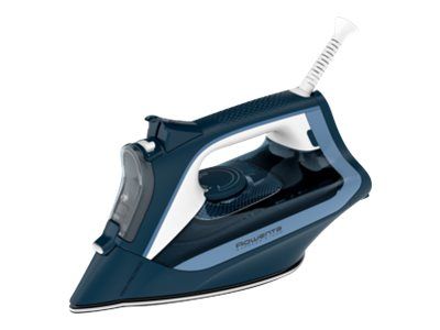 Rowenta Express Steam DW4308D1 - Dampstrygejern - såleplade: Microsteam 300 LASER - 2500 W - blå/hvid/lyseblå billede 1
