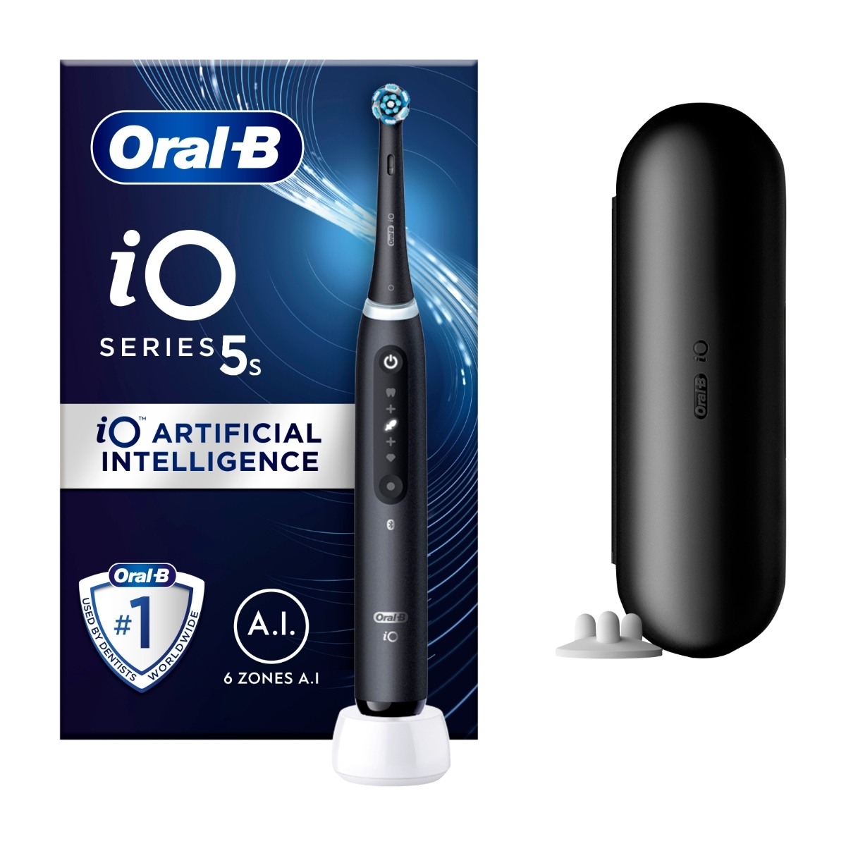 Oral-B iO5S elektrisktandbørste, matte black billede 1