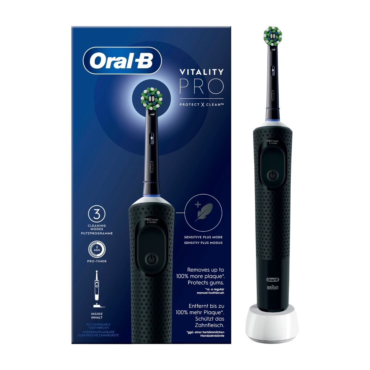Oral-B Eltandbørste Vitality Pro - Black billede 2