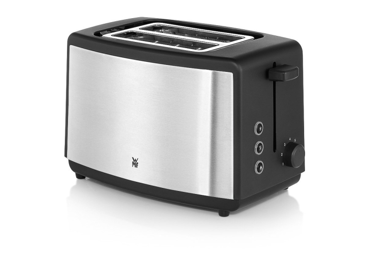 WMF Bueno 0414110011, 2 skive(r), Sort, Sølv, 800 W, 220 - 240 V, 50 - 60 Hz, 300 mm