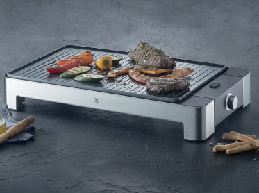 WMF Elektrogrill Lono gerippt 53,5 x 29,5 x 7,5 cm