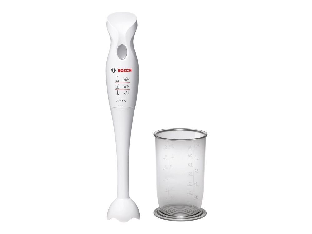 Bosch MSM 6B150 - Stavblender - 300 W - hvid/grå billede 4