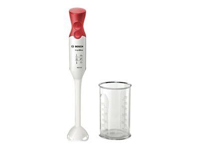 Bosch ErgoMixx MSM64010 - Stavblender - 450 W - hvid/rød