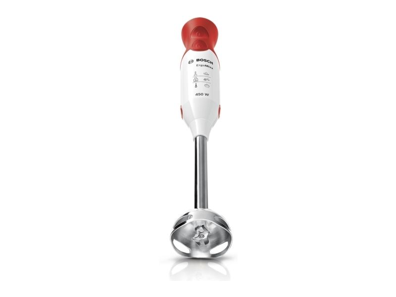 Bosch ErgoMixx MSM64110 - Stavblender - 450 W - hvid/rød billede 3