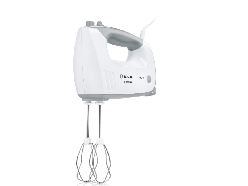 Bosch MFQ36460, Bordmixer, Hvid, Blande, Mikse, 1,3 m, Plast, Plast