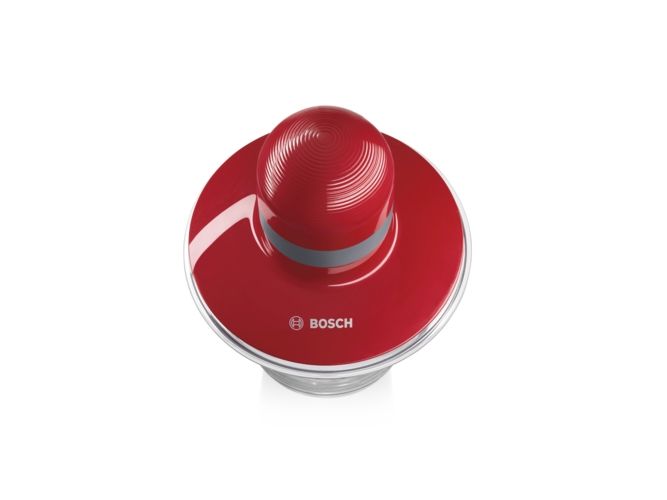 Bosch MMR08R2 - Hakkemaskine - 0.8 liter - 400 W - rød/grå