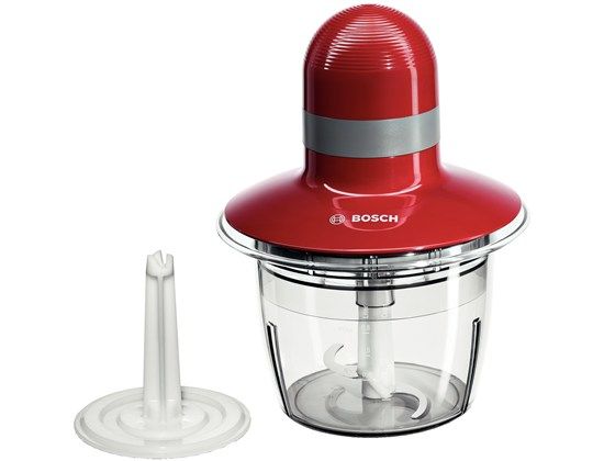 Bosch MMR08R2 - Hakkemaskine - 0.8 liter - 400 W - rød/grå
