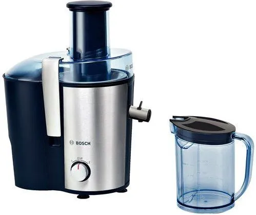 Bosch MES3500 - Saftpresser - 1.25 liter - 700 W - blå/sølv