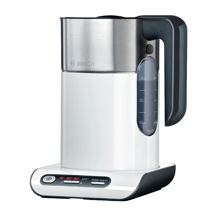 Bosch Elkedel Styline TWK8611P - Hvid/anthracit - 2400 W billede 1