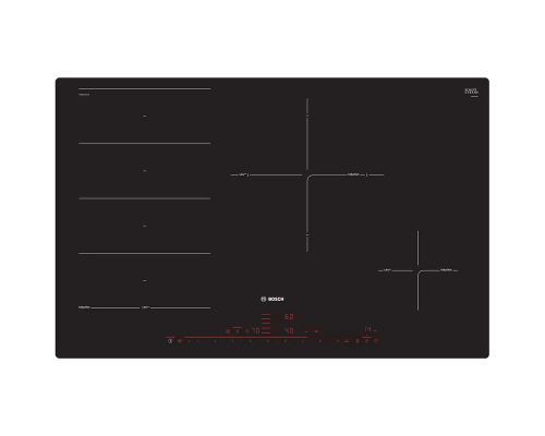 Bosch PXE801DC1E Induktionskogeplade