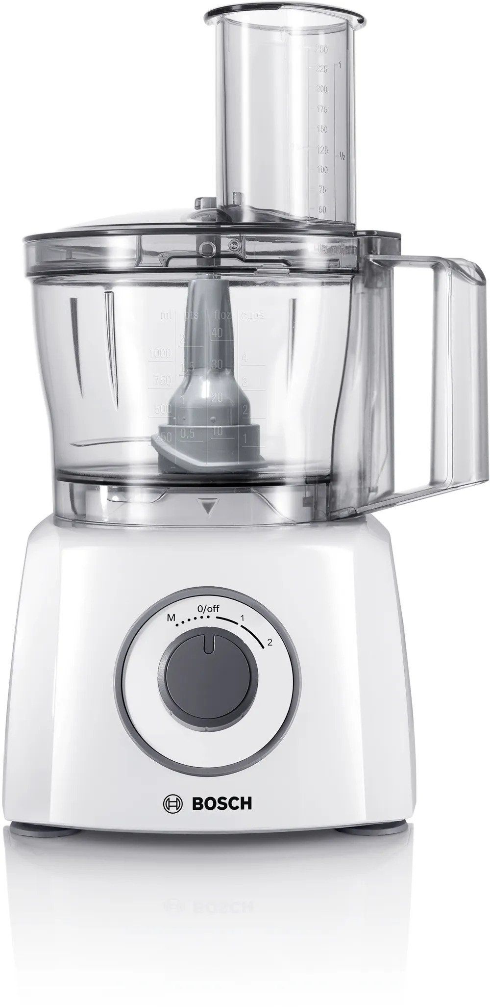 Bosch MCM3200W Food processor MultiTalent 3 - 800 W - Hvid billede 4