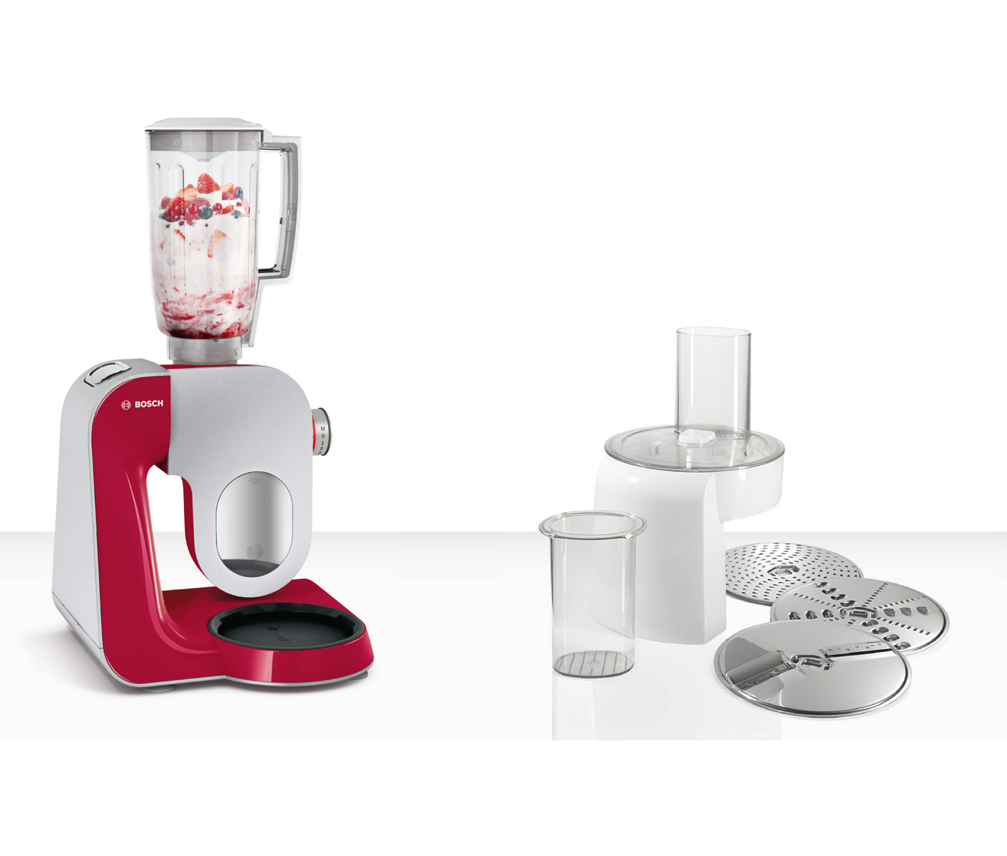 Bosch Køkkenmaskine MUM58720 - red *DEMO billede 2