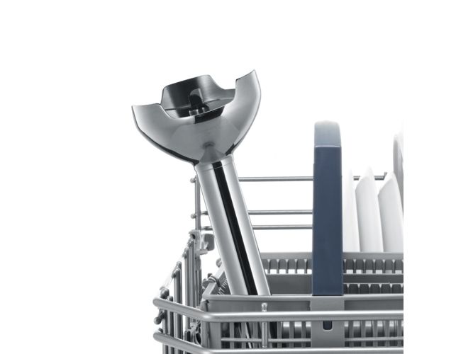 BOSCH_400 W, stainless mix. leg with Quattro Blade blade, mix. container with scale without lid, white / dark red