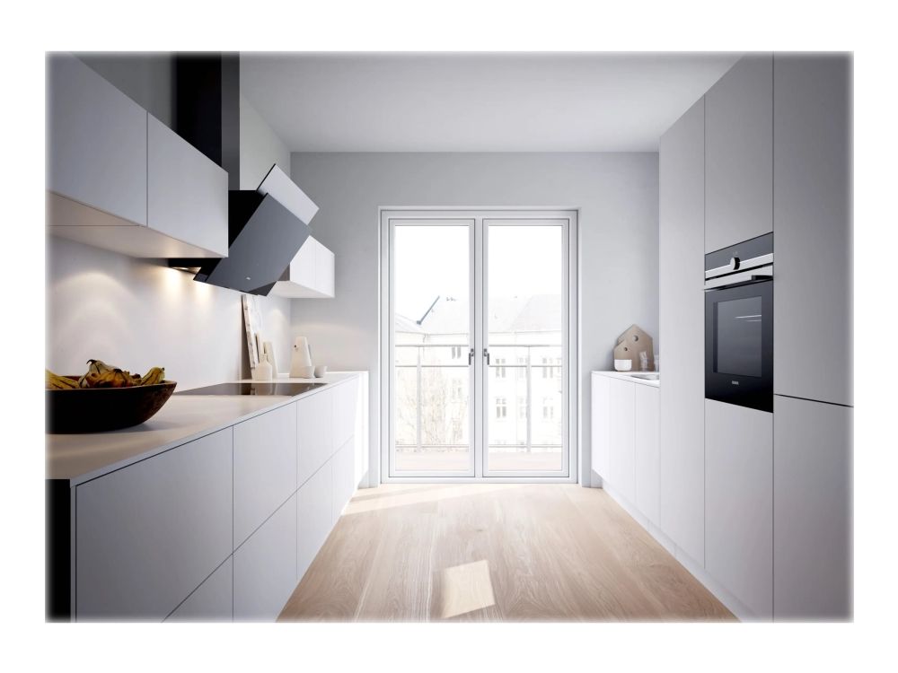 Siemens iQ700 HB636GBS1 - Ovn - til indbygning - niche - bredde: 56 cm - dybde: 55 cm - højde: 58.5 cm - med selv-rengøring - Klasse A+ - rustfrit stål