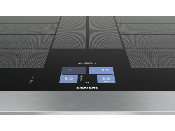 Siemens EX801KYW1E, Sort, Indbygget, Zone induktionskogeplade, Keramisk, 4 zone(s), 4 zone(s) billede 2