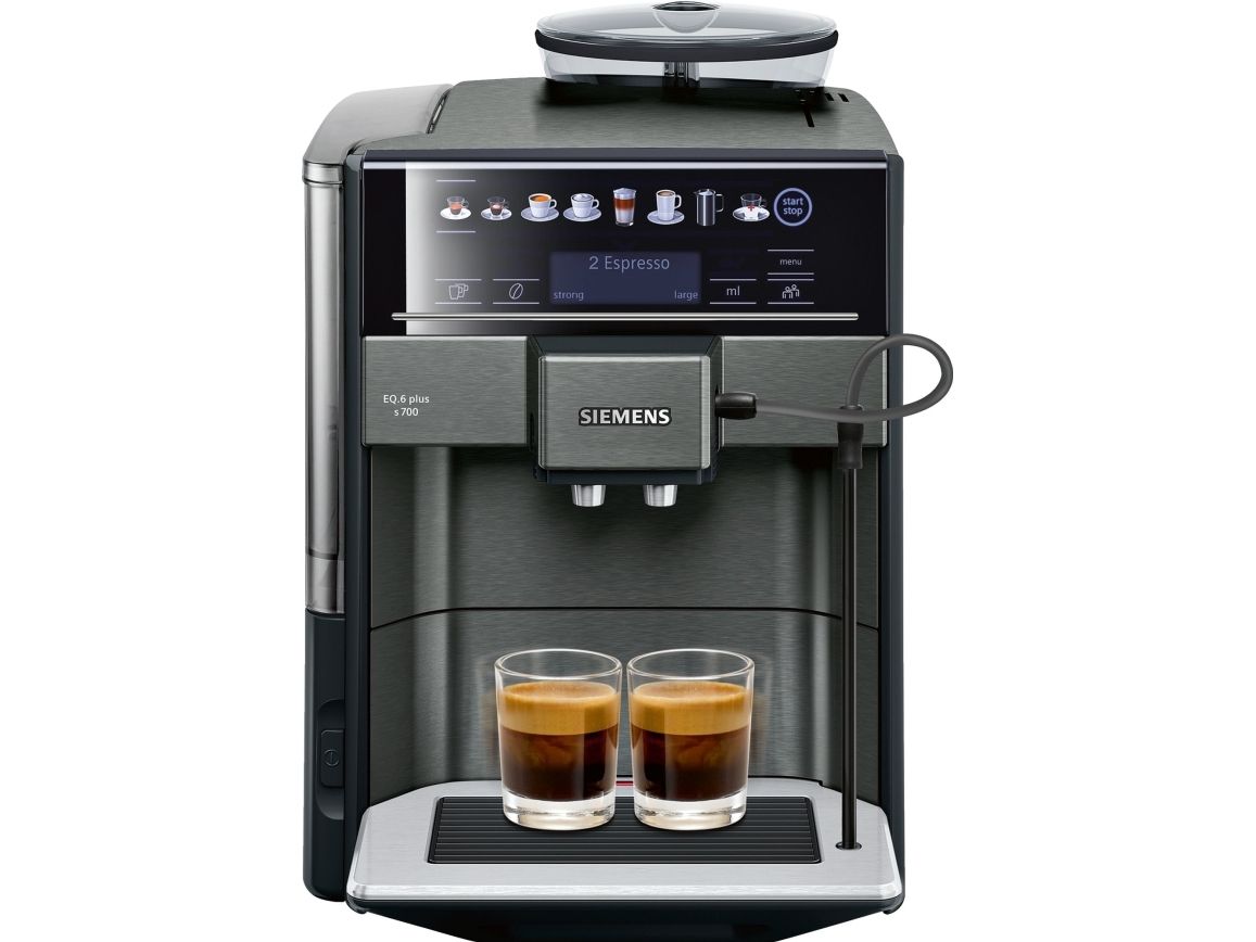Siemens TE657319RW EQ.6 plus s700 Blacksteel - Espressomaskine