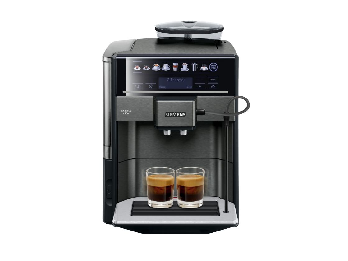 Siemens TE657319RW EQ.6 plus s700 Blacksteel - Espressomaskine