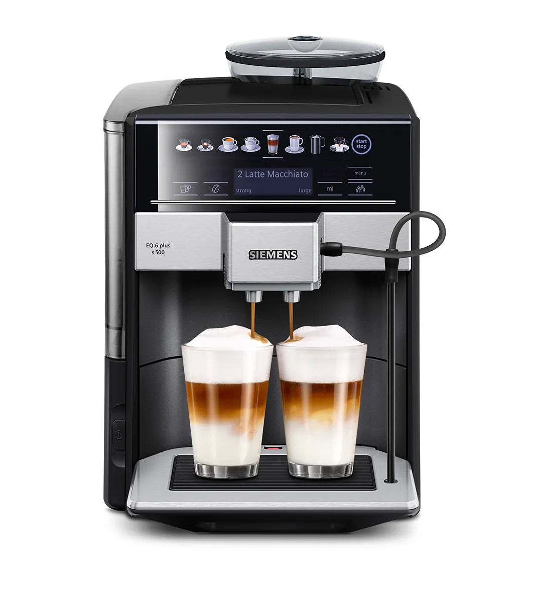 Siemens TE655319RW EQ.6 Plus Espressomaskine billede 1