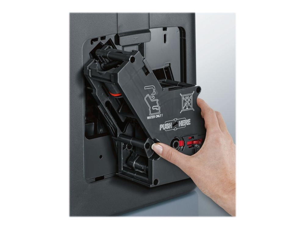Siemens EQ.6 plus s300 TE653311RW - Automatisk kaffemaskine med mælkeskummer - 15 bar - sølv billede 1