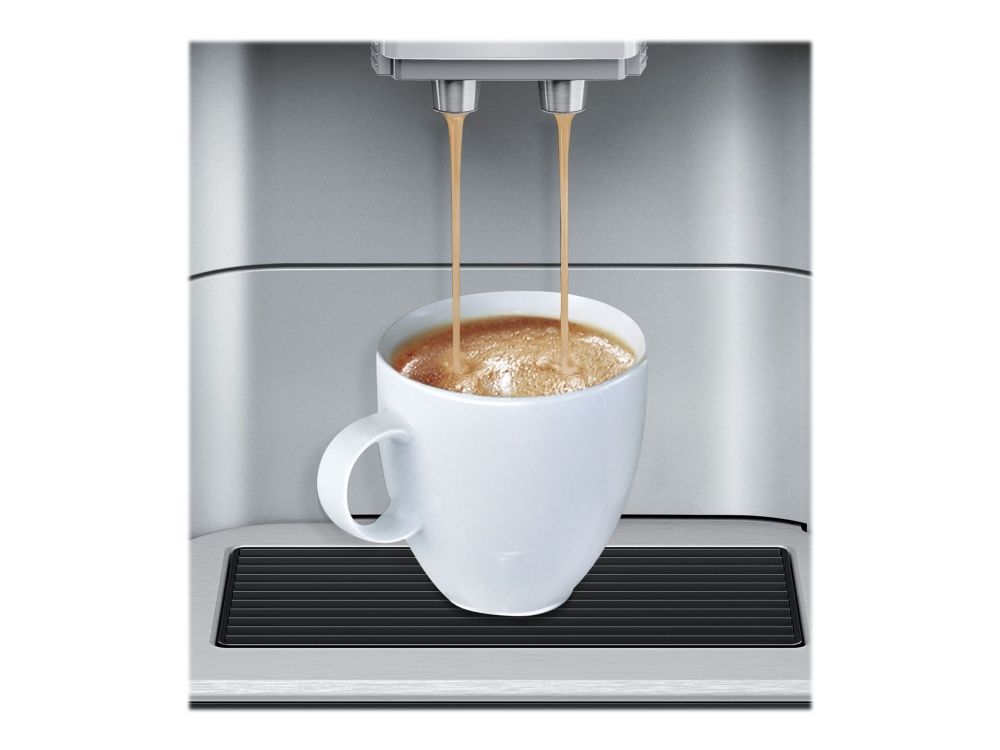 Siemens EQ.6 plus s300 TE653311RW - Automatisk kaffemaskine med mælkeskummer - 15 bar - sølv billede 2