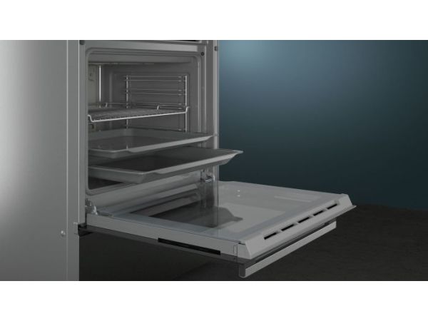 Siemens HK9S5A240 iQ500, stove set (black / stainless steel, 60 cm)