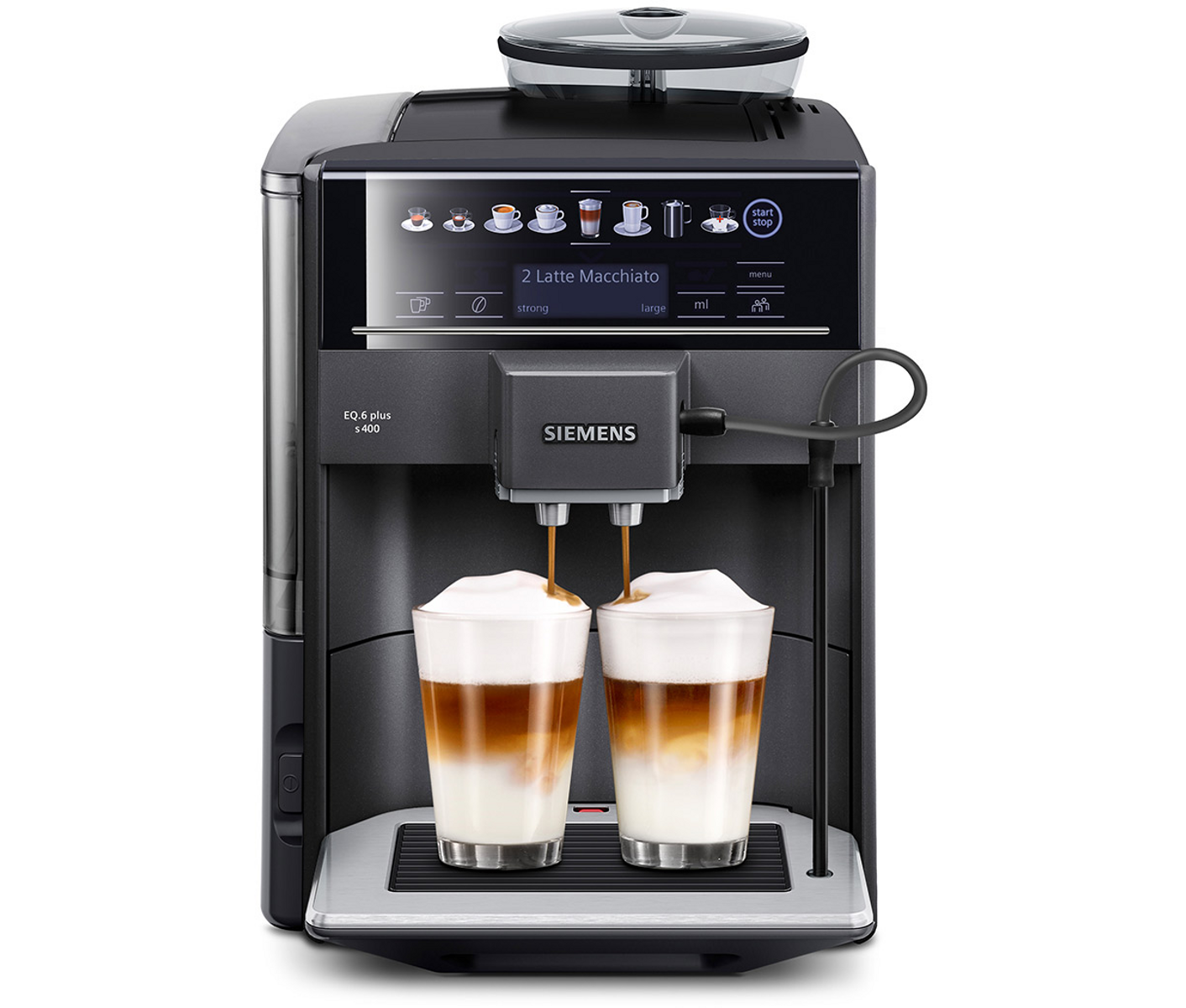 Siemens Eq.6 Plus S400 TE654319RW Espressomaskine billede 2