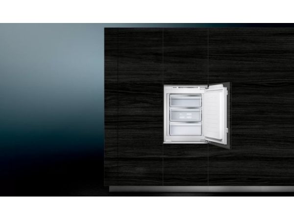 Siemens iQ500 GI11VAFE0 - Fryser - stående - til indbygning - niche - bredde: 56 cm - dybde: 55 cm - højde: 72 cm - 72 liter - Klasse E billede 4