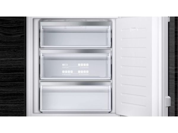 Siemens iQ500 GI11VAFE0 - Fryser - stående - til indbygning - niche - bredde: 56 cm - dybde: 55 cm - højde: 72 cm - 72 liter - Klasse E