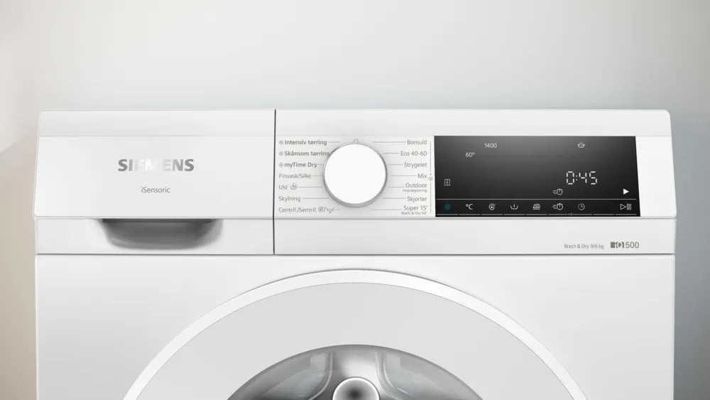 Siemens WN44A1L9DN - Frontbetjent Vaske/Tørremaskine billede 2