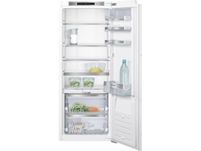 Siemens iQ700 KI51FADE0 - Køleskab - til indbygning - niche - bredde: 56 cm - dybde: 55 cm - højde: 140 cm - 220 liter - Klasse E - Fladhængsel