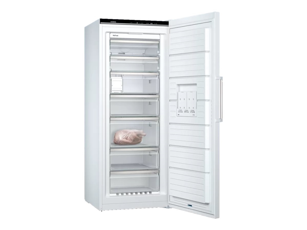 Siemens iQ500 GS54NAWCV - Fryser - stående - bredde: 70 cm - dybde: 78 cm - højde: 176 cm - 328 liter - Klasse C - hvid