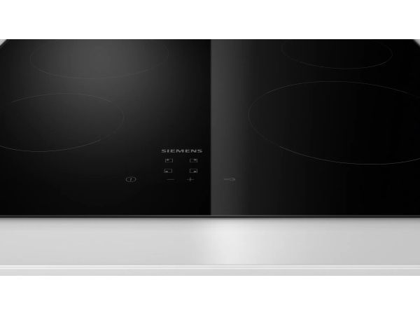 Siemens iQ100 ET61RBEA1E, Sort, Indbygget, 60 cm, Keramisk, 4 zone(s), 4 zone(s)