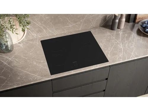 Siemens iQ100 ET61RBEA1E, Sort, Indbygget, 60 cm, Keramisk, 4 zone(s), 4 zone(s)