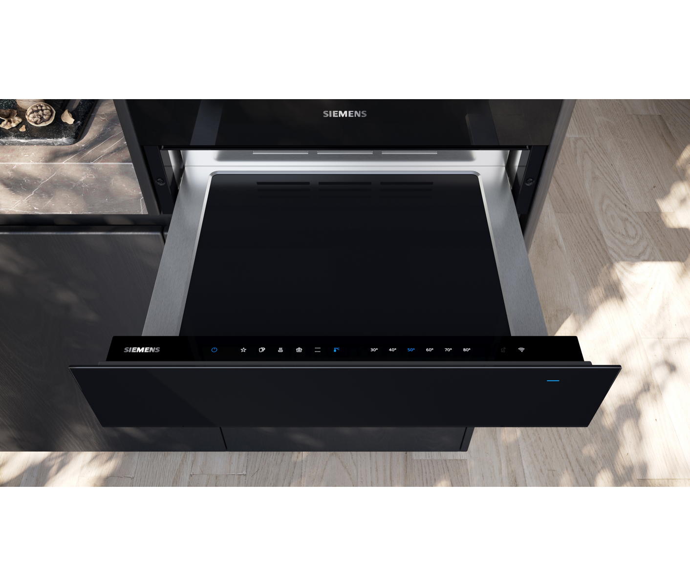 Siemens Platewarmers BI710C1B1 (Sort) billede 4