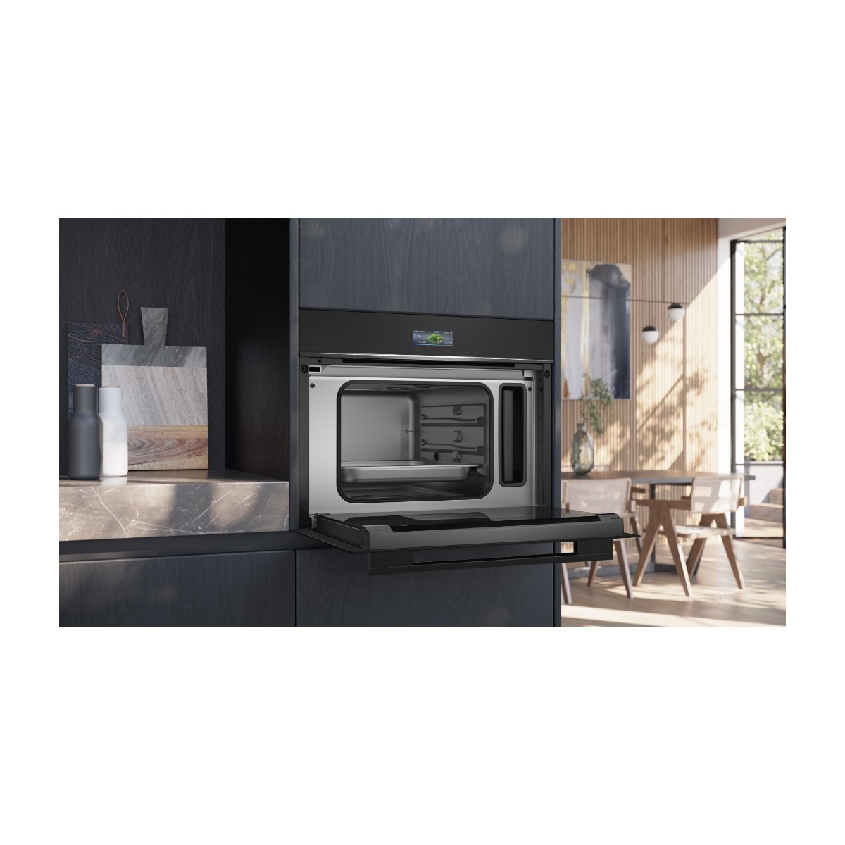 Siemens iQ700 CD714GXB1 kompakt dampovn billede 6