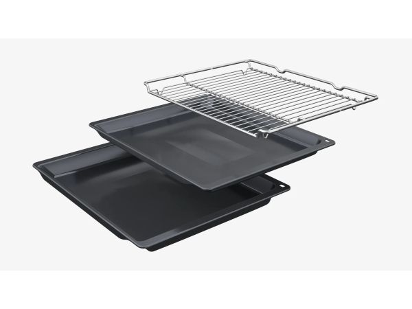 Siemens iQ700 HB774G1B1 - Ovn - til indbygning - Wi-Fi - niche - bredde: 56 cm - dybde: 55 cm - højde: 58.5 cm - med selv-rengøring - Klasse A+ - sort/rustfrit stål