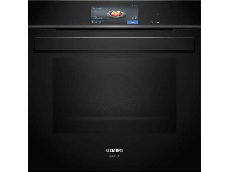 Siemens iQ700 HB978GMB1, Medium, Elektrisk ovn, 71 L, 71 L, 30 - 300 °C, Hydrolytisk + pyrolytisk