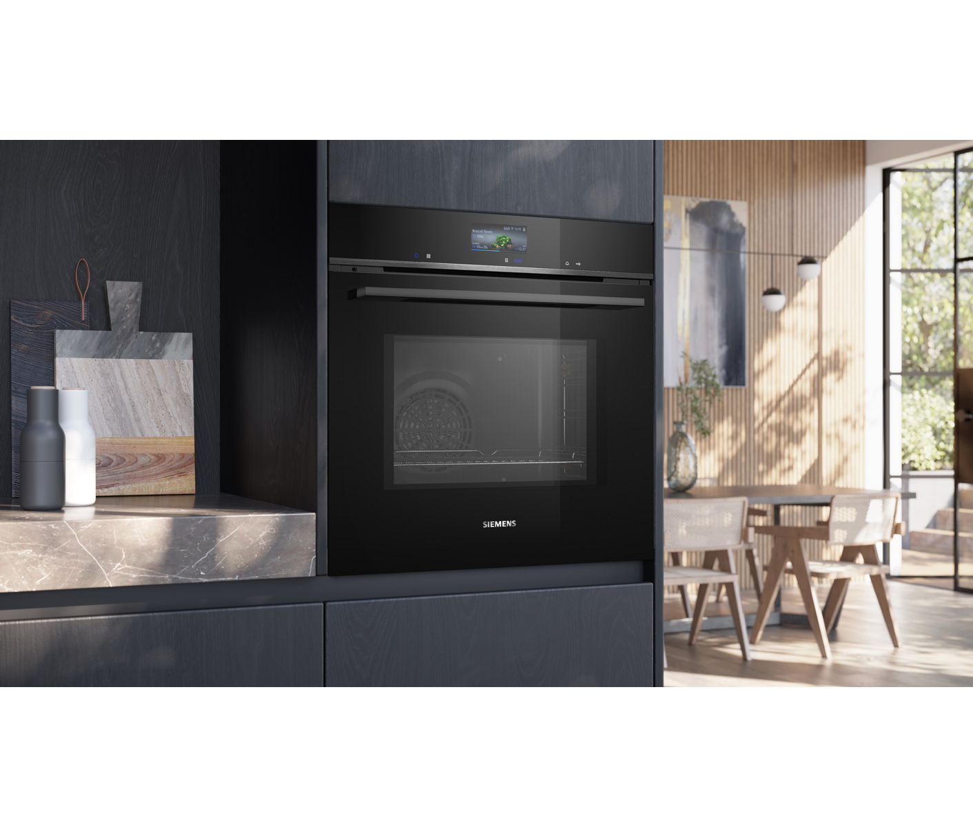 Siemens HM776G1B1B Iq700 Kombiovn billede 7