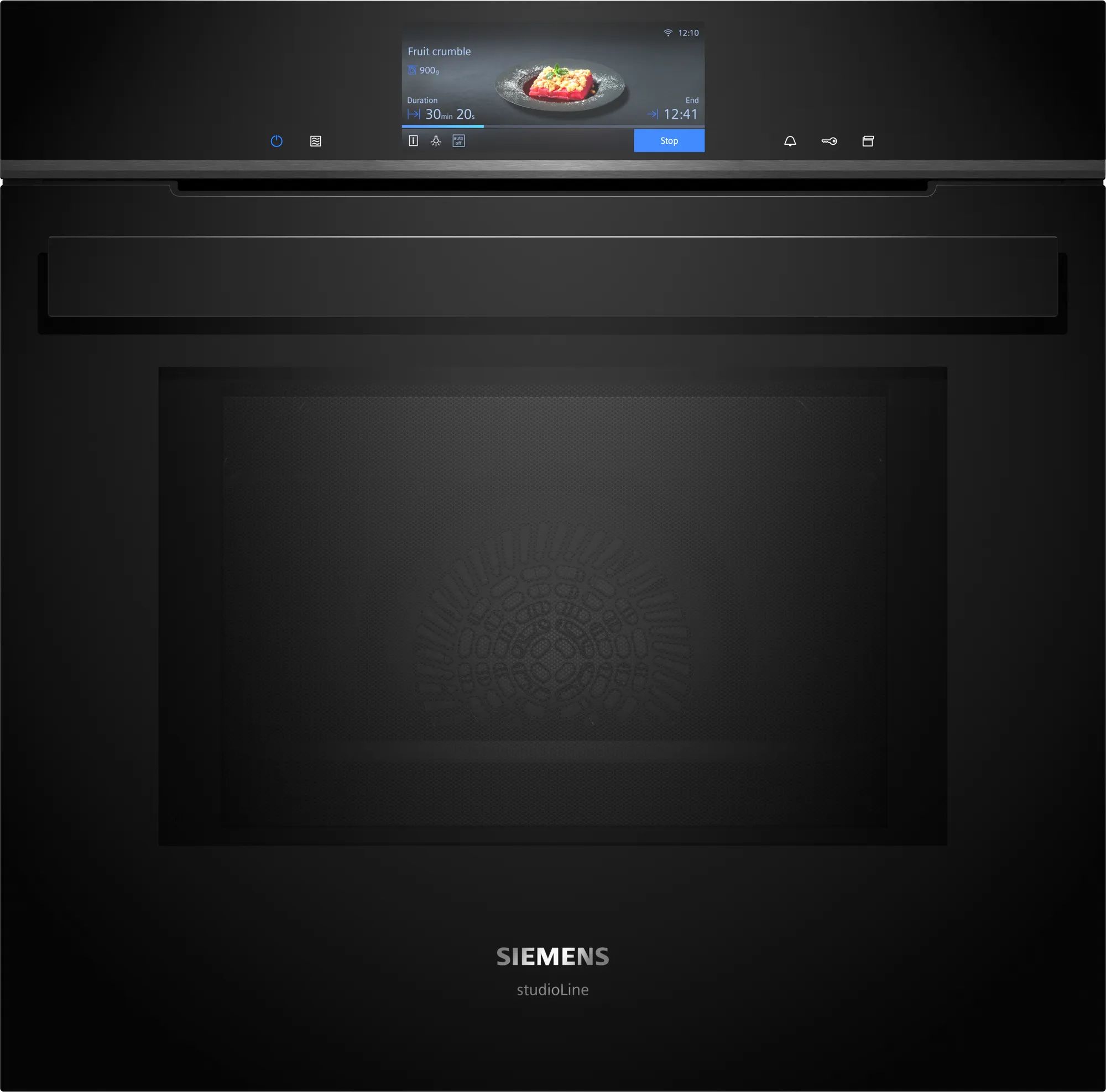 Siemens iQ700 HN978GMB1, Medium, Elektrisk ovn, 67 L, 67 L, 30 - 300 °C, 800 W billede 1