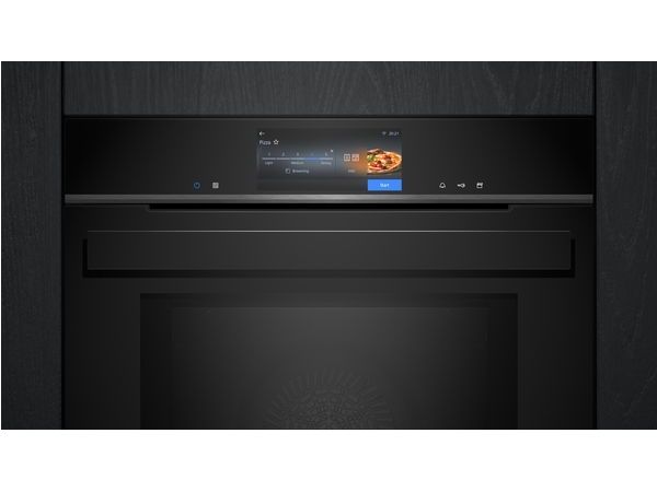 Siemens iQ700 HN978GQB1, Medium, Elektrisk ovn, 67 L, 3600 W, 67 L, 300 °C billede 2