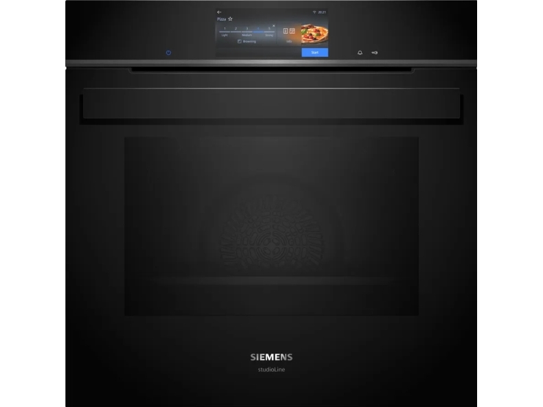 Siemens iQ700 HS958GED1, Medium, Elektrisk ovn, 71 L, 71 L, 30 - 250 °C, Hydrolytisk
